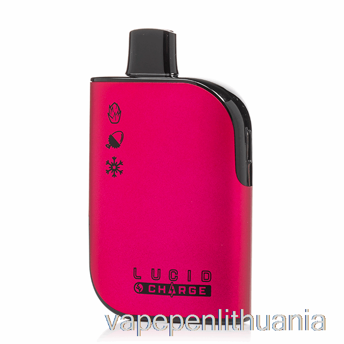 Lucid Charge 7000 Vienkartinio Dragonfruit Ličio Ledo Vape Skystis